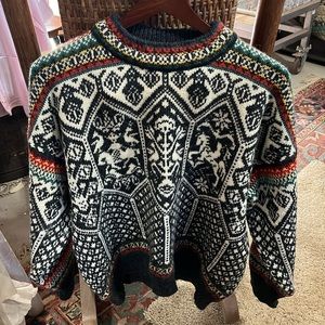Vintage Dale of Norway Men’s Large Pullover Wool Sweater